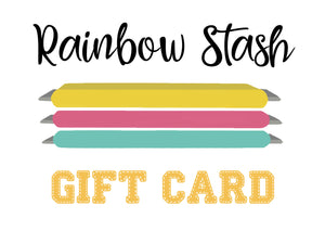 Rainbow Stash Gift Card