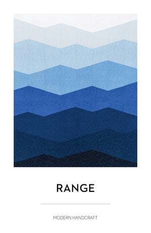 Range Quilt Pattern