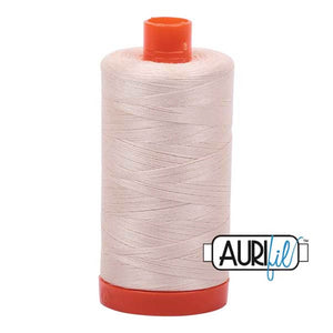 Light Sand Aurifil Cotton Thread Large Spool (2000)