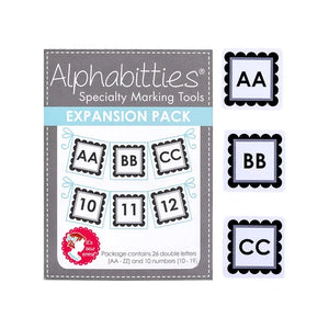 Alphabitties Grey Expansion Pack - It’s Sew Emma