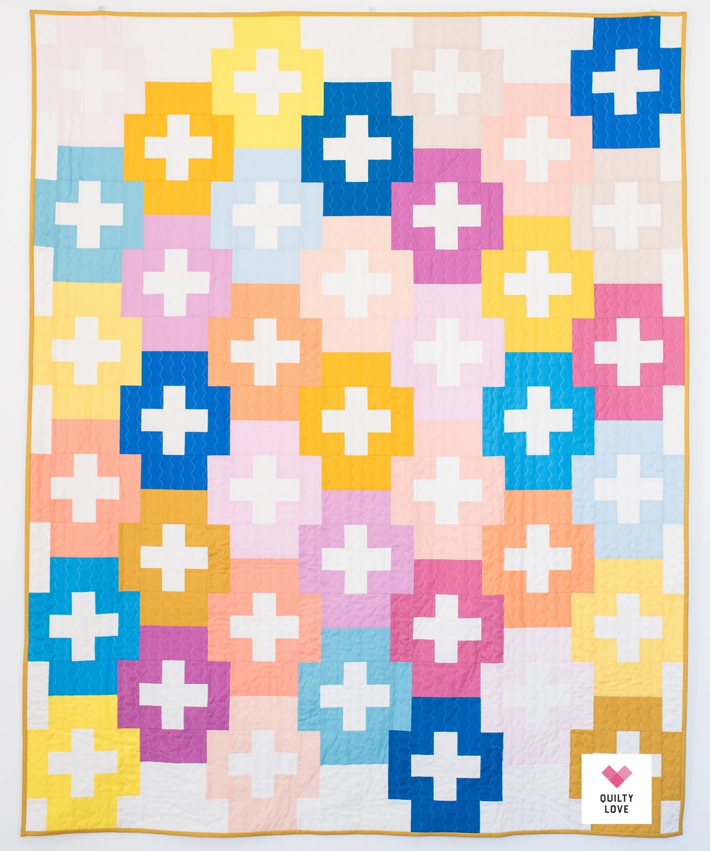 Plus and Minus Quilt Pattern - Quilty Love from Emily Dennis