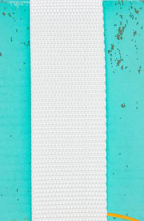 White Polypro Strapping 1 1/2” Half Metre Cuts - by Annie’s Polypro Webbing