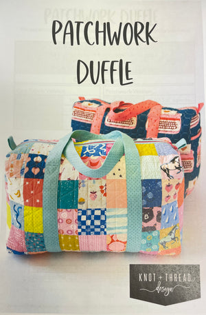 Patchwork Duffle Pattern - Knot and Thread Design
