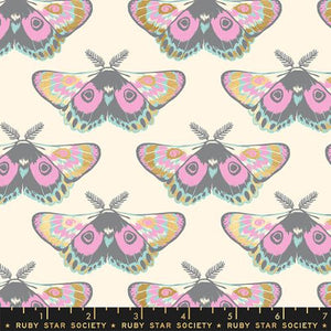 Glow Moth Buttercream - Sarah Watts for Ruby Star Society