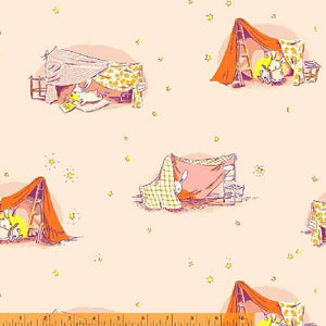 Quilt Tent Blush - Lucky Rabbit by Heather Ross