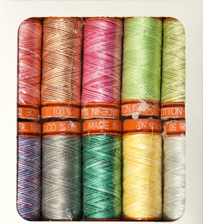 Aurifil Boxed Set - Tula Pink Premium Collection Thread 10 x Small Spools