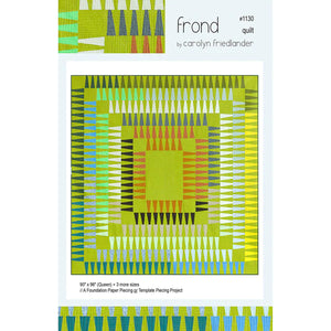 Frond Quilt Pattern - Carolyn Friedlander