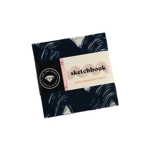 Sketchbook Charm Pack Squares - Alexia Abegg for RSS