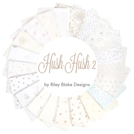 Hush Hush 2 Fat Quarter Bundle Riley Blake Designs
