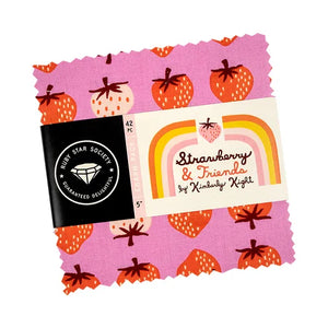 Strawberry and Friends Charm Pack Squares - Kimberly Kight for RSS