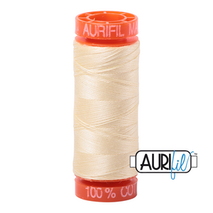 Light Lemon Aurifil Cotton Thread (2110)
